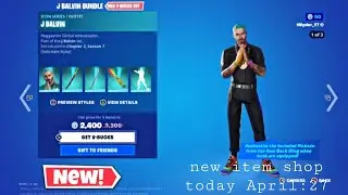 new item shop today April:27