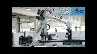 roboty EFORT -  linia produkcji okien