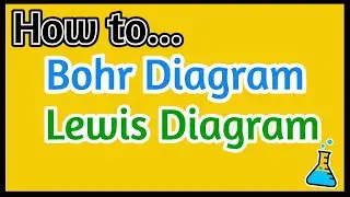 How to draw Bohr diagram and Lewis diagram..Octet rule and more (ft. mini quiz at the end)