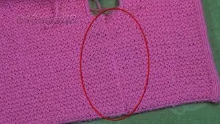 Vertical knitted 