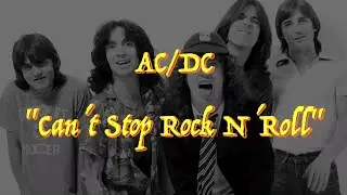 AC/DC - “Can't stop rock 'n' roll” - Guitar Tab