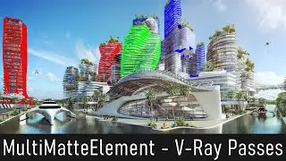 MultiMatteElement | VRay Passes | RenderMask Free Plugin