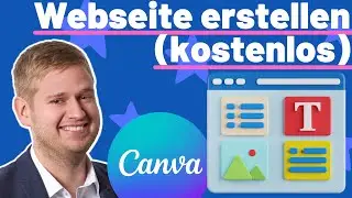 Kostenlose Webseite erstellen mit Canva - So geht`s! (+Mobile Webseite)