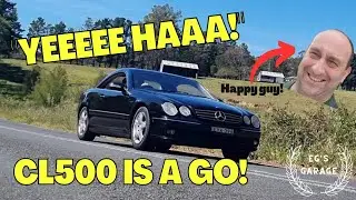 My 2003 Mercedes-Benz CL500 is FINALLY on the ROAD....