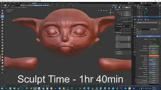Baby Yoda Sculpt 11-20-19