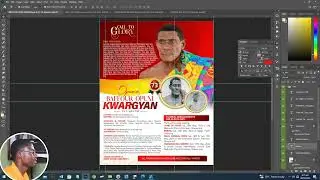 Amazing and simple Funeral Poster Design with Photoshop