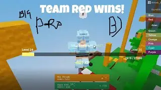 winning for the first time in solos 😻😻(roblox bedwars)