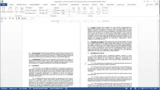 MS Word - Text jumps to next page