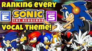 Ranking Every Sonic The Hedgehog Vocal Theme From The Dreamcast Era!