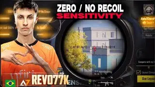 A7 REVO 3.6 PUBG NO RECOIL/ZERO RECOIL SENSITIVITY CODE | NEW BGMI BEST SENSITIVITY SETTINGS