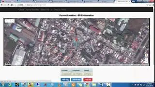 GPS Mapping Webserver - Rasberry Pi