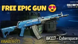 FREE EPIC GUN | AK117 CYBERSPACE | Call of Duty Mobile