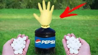 EXPERIMENT Coca Cola VS Mentos (Pepsi and Mentos)
