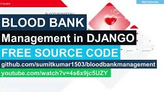 Blood Bank Management System in Django