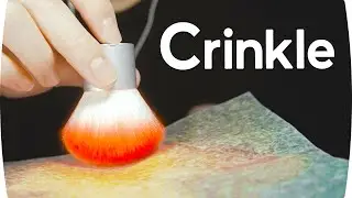 ASMR 1H Of Extremely Tingly Crinkles 😴 (No Talking) Brushing & Scratching Plastic, Vinyl, Paper