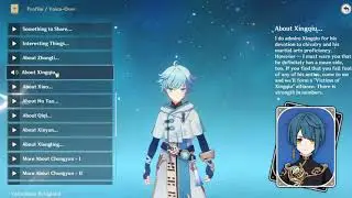 Chongyun talking about Xingqiu | Genshin Impact