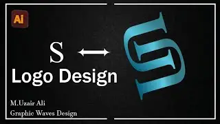 S letter logo design in Adobe illustrator| easy Step create logo design Professional S Logo Design