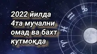 2022 йилда 4та мучални омад ва бахт кутмоқда
