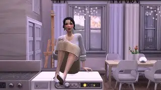 sims 4 vlog: cleaning the apartment 🗑️🧦