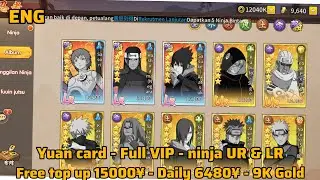 Konoha legend Private Server - Free Top up 15000¥ - Daily 6480¥ - 9K Gold ( X7Game )