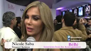 BéBé Avant première interviews - Nicole Saba