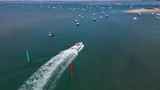 Relaxing flight at Eastney, Portsmouth U.K.