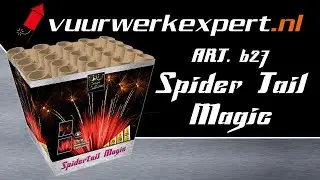Art. 0627 Spidertail Magic Crown Collection Vuurwerkexpert