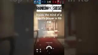 Inside the mind of a top 1% player in R6 #r6 #r6s #gaming