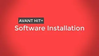 HIT 1 1 Software Installation