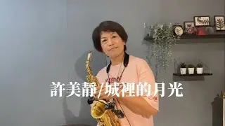 許美靜/城裡的月光  薩克斯風cover 吳明津 (學生cover系列）