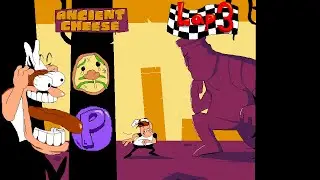 Pizza Tower - Ancient Cheese Lap 3 P Rank