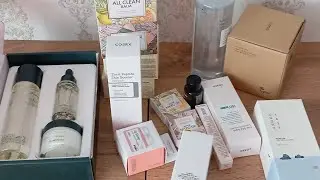 распаковка корейской косметики 😉