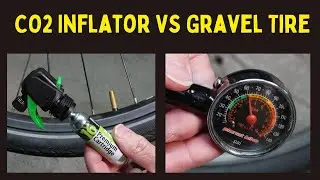 CO2 Tire Inflator. Can It Pump Up a Gravel Bike Tire? 