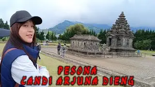 VLOG KE CANDI ARJUNA DIENG BERSAMA GADIS CANTIK NENG RATNA PESONA PEDESAAN JAWA