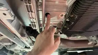 We perform maintenance on a Mercedes GLC 250, change the automatic transmission oil, and replace ...