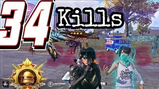 PUBG 3.5 UPDATE GAMEPLAY | 34 KILLS🤯 | THRILLER.