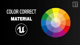 Color Correction материал в Unreal Engine