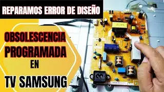 Cómo Reparar un TV SAMSUNG UN40EH5000g Qué NO enciende.