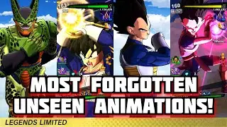 Most Forgotten Unseen Animations In Dragon Ball Legends