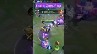 Karrie GamePlay #mlbb #mobilelegends #youtubeshorts #youtubeshort #MetaKarrie