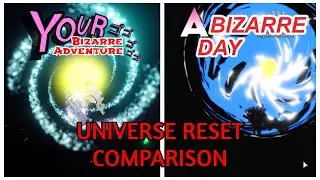 YBA VS ABD UNIVERSE RESET Comparison