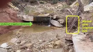 Ghost Ranch - Keystone Restoration Ecology Arroyo del Yeso Flood Restoration