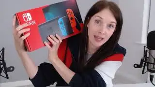 ASMR live Unboxing of the Nintendo Switch