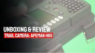unboxing e recensione trail camera fototrappola APEMAN H55 tutorial setup recensione test italiano