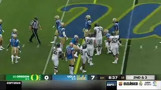 Travis Dye 2021 CFB Game Highlights vs UCLA | CR Highlights