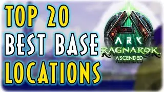 Best PVE Base Locations Ragnarok : Ark Survival Ascended