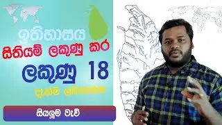 සිතියම් ලකුණු කිරීම - සියලුම වැව් | Map Marking - Lakes