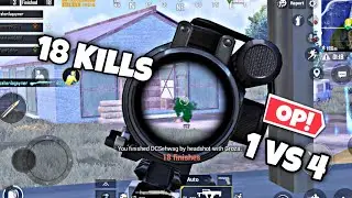 BGMI 18 Kills | Full Rush Game | High Damage