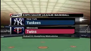 ESPN MLB 2K4 | New York Yankees vs Minnesota Twins | ALDS Game 3