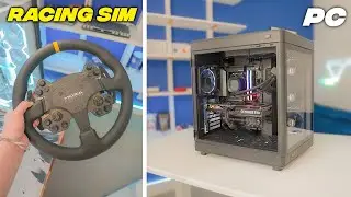 Building the most OVERKILL Racing Sim ($10,000)